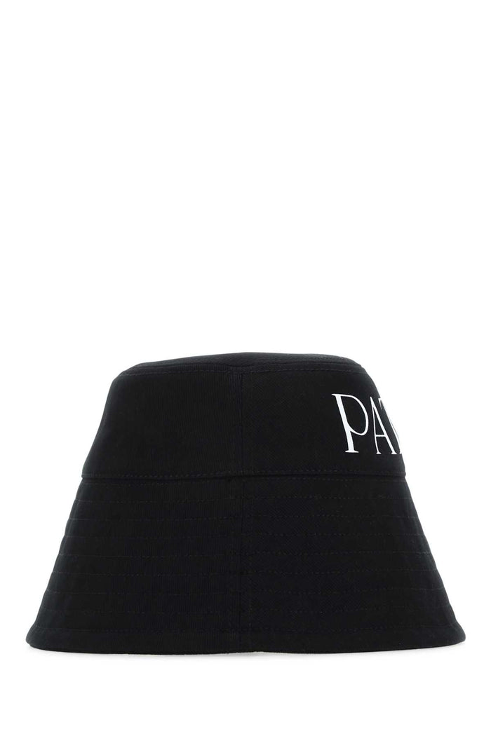 Black Canvas Hat 999b Co - Cotton Cappelli E Fasce Per Capelli