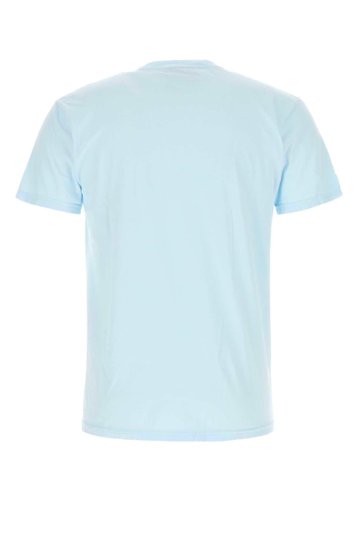 Light-Blue Cotton T-Shirt Kidsuperwave Exterior