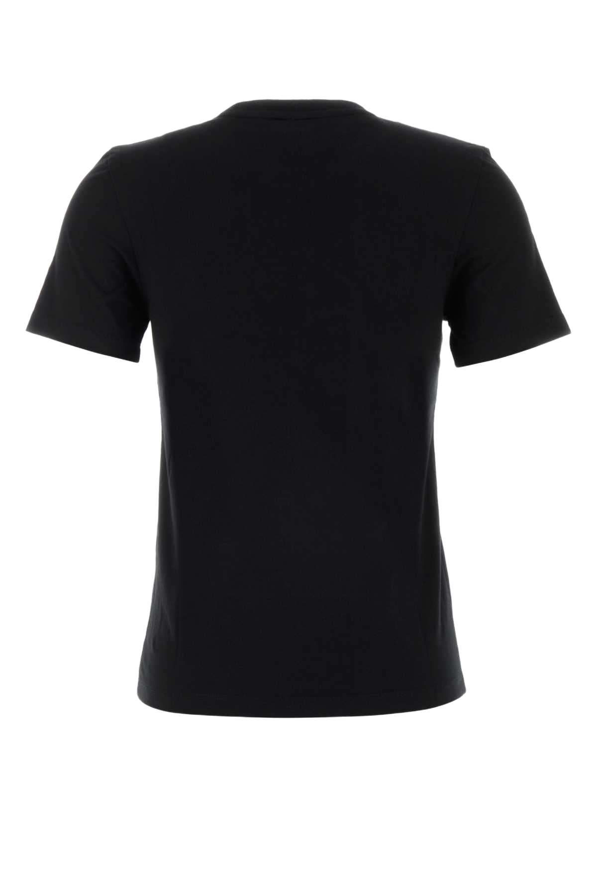 Black Cotton T-Shirt Exterior