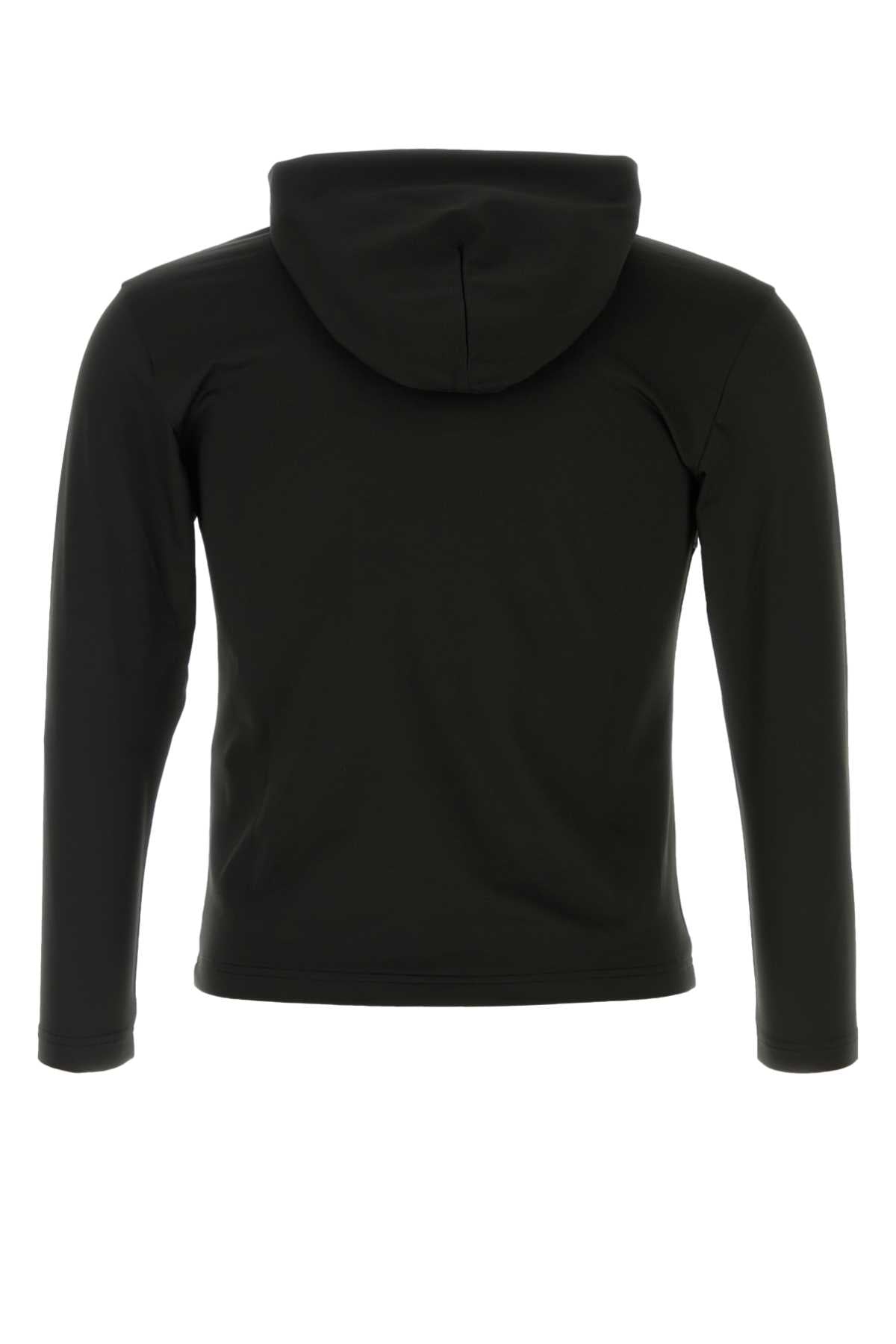 Black Stretch Polyester Balenciaga X Under Armourâ® Sweatshirt Blackwhitewhite Exterior: Elastane Felpe