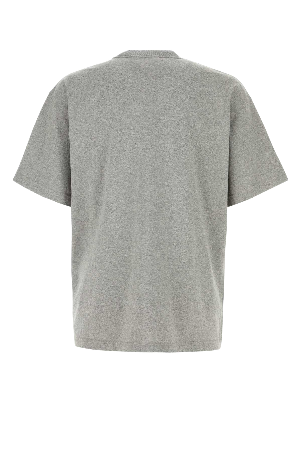 Grey Cotton S-S Heavy Duty T-Shirt Exterior