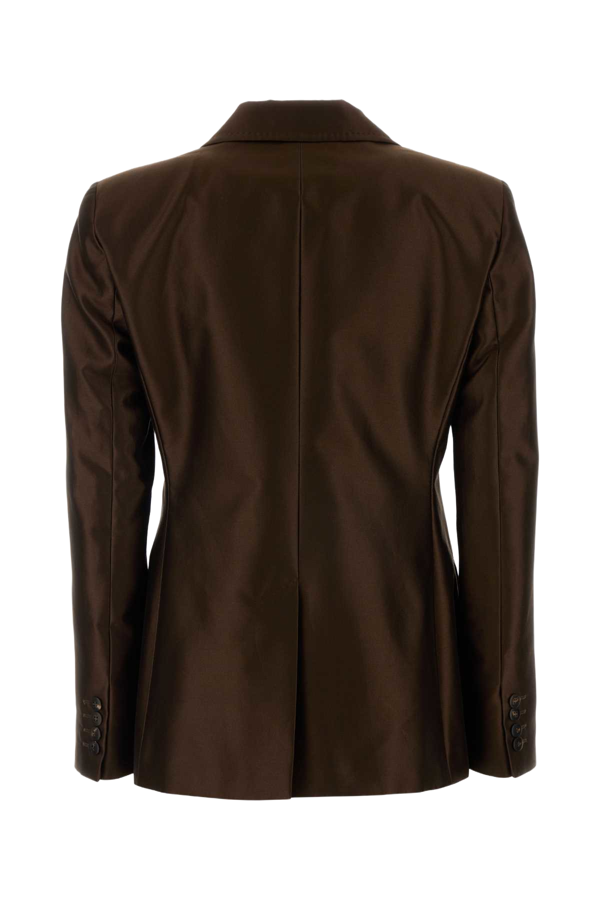 Chocolate Taffeta Peccati Blazer Cioccolato Giacche E Gilet
