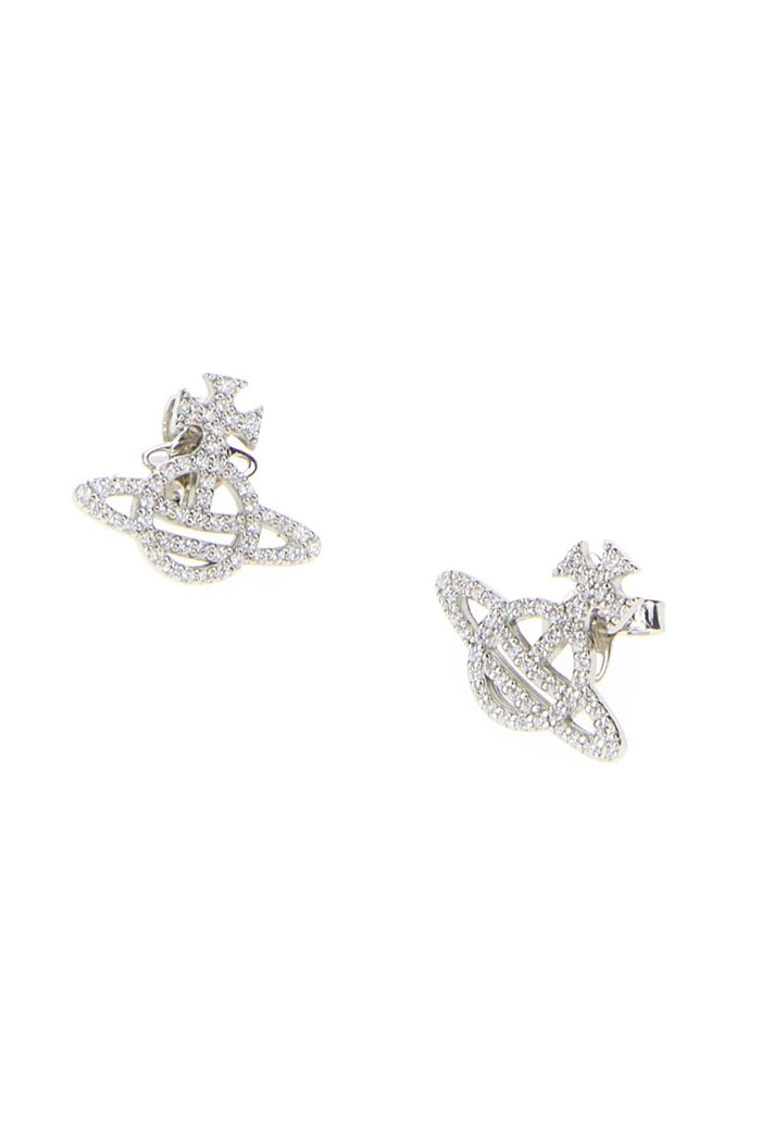 Silver Metal Calliope Earrings P102 Orecchini