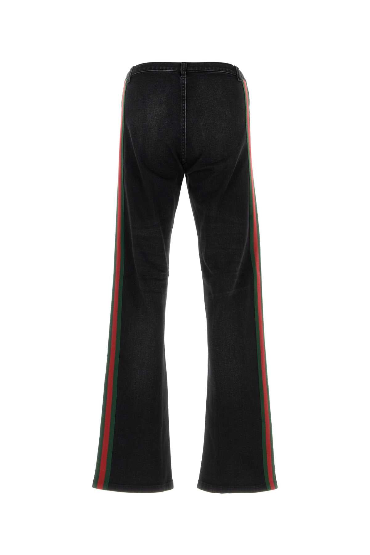 Black Fabric Jean