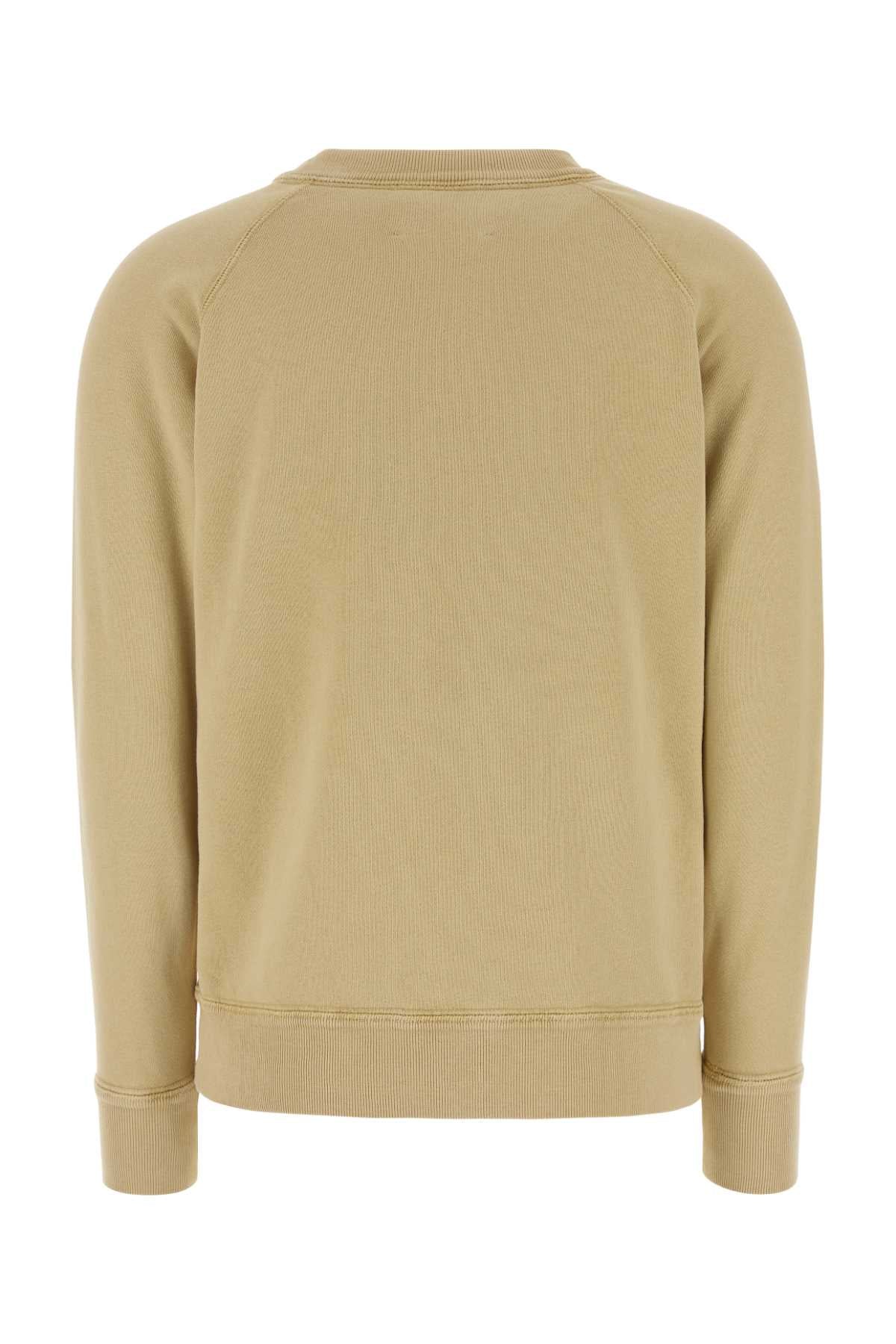 Beige Cotton Blend Millyny Sweatshirt Light Ochre Felpe