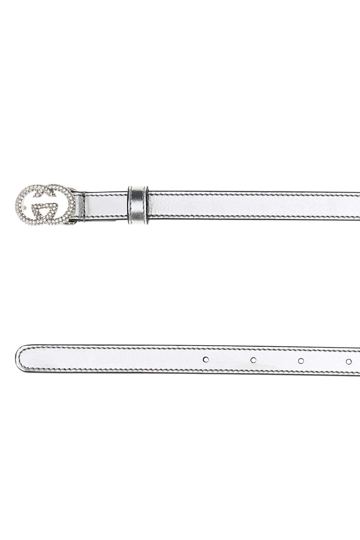 Silvercrystal Calf Skin Cinture