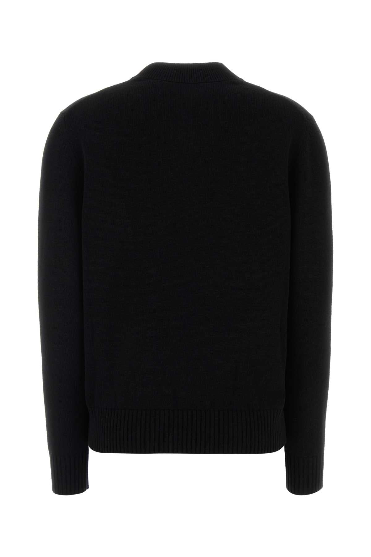 Black Exterior: Wool Cashmere Maglieria