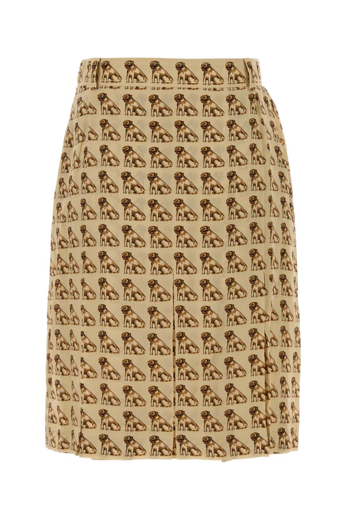 Printed Crepe Skirt Betullamulticolor Exterior: Silk Gonne