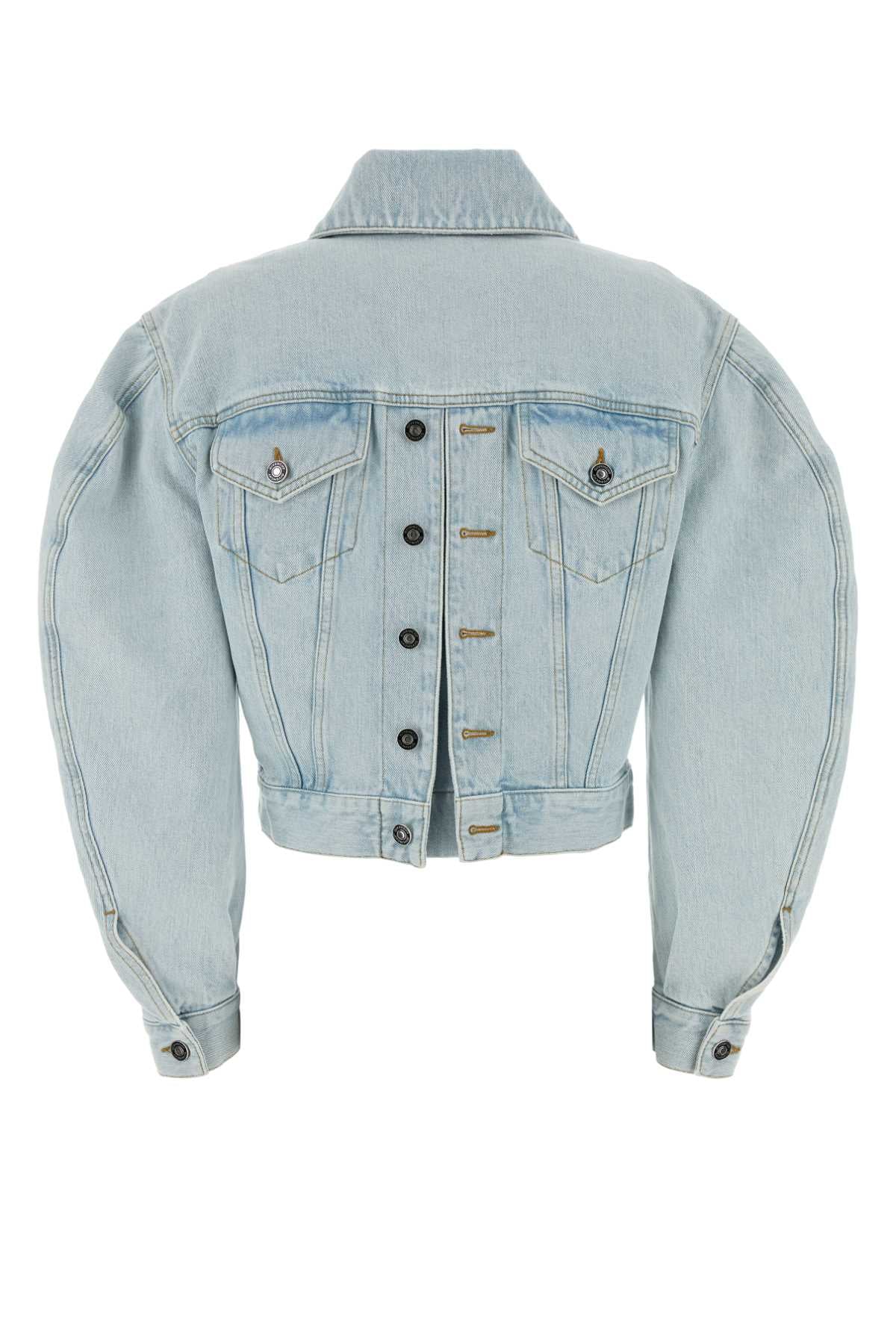 Denim Jacket Lightblue Exterior: Cotton Giubbini