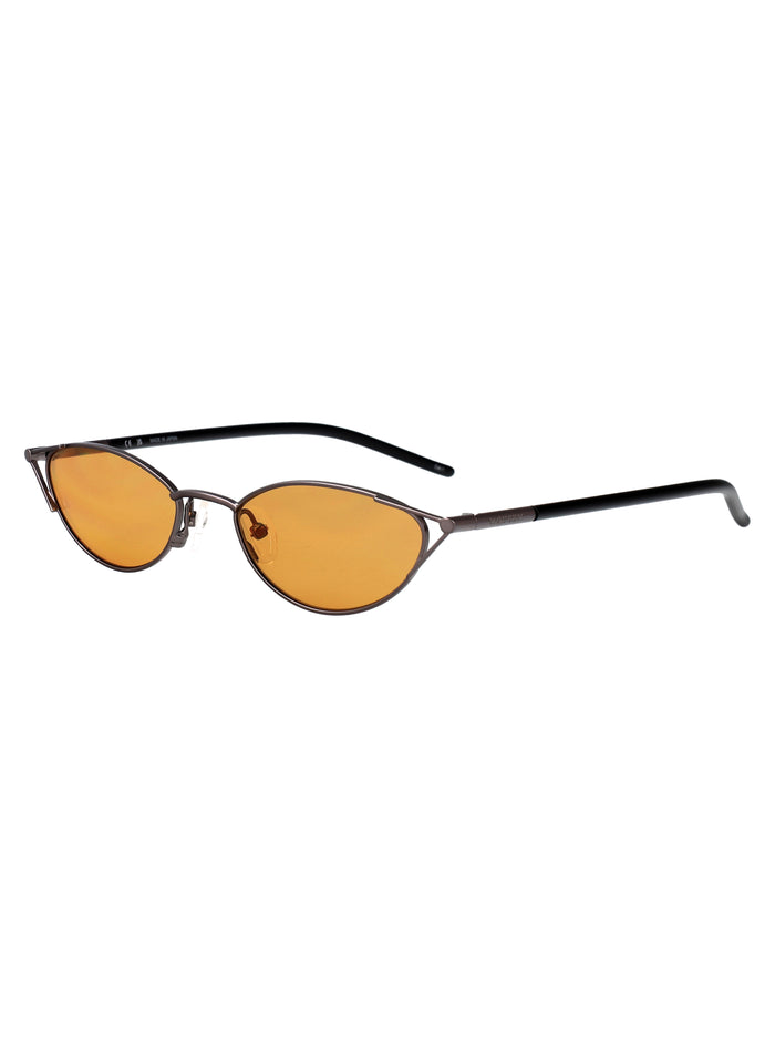 Am0563s Ruthenium-black-orange Metal Sunglasses