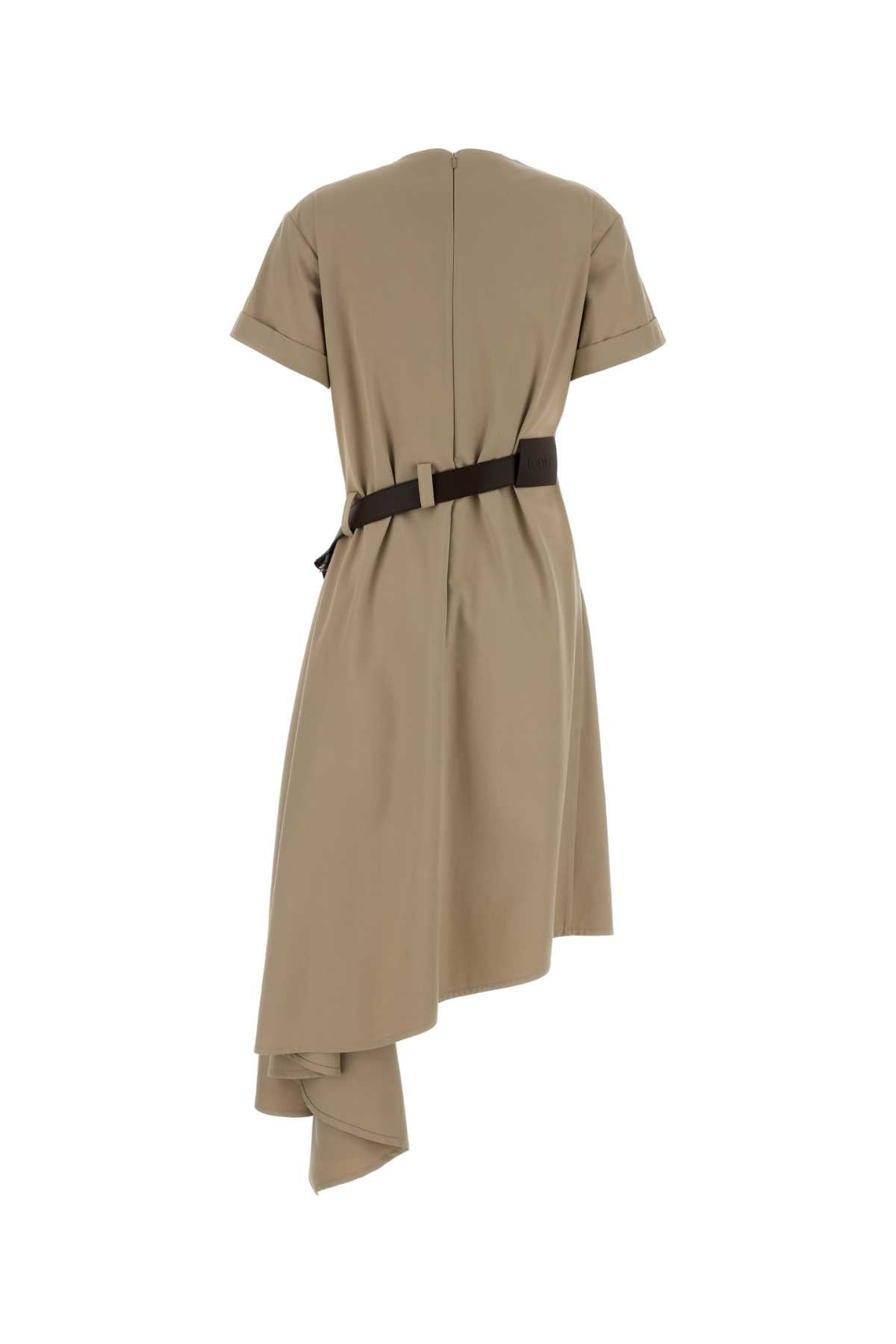 Beige Exterior: Cotton Silk Abiti