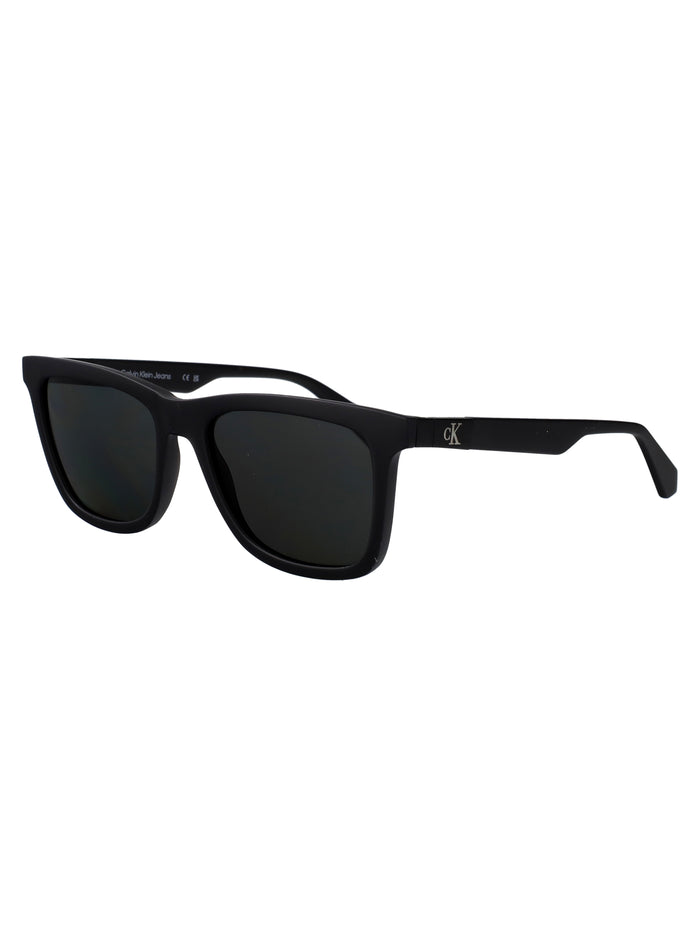 Ckj24601sn 1 Black Injected Sunglasses