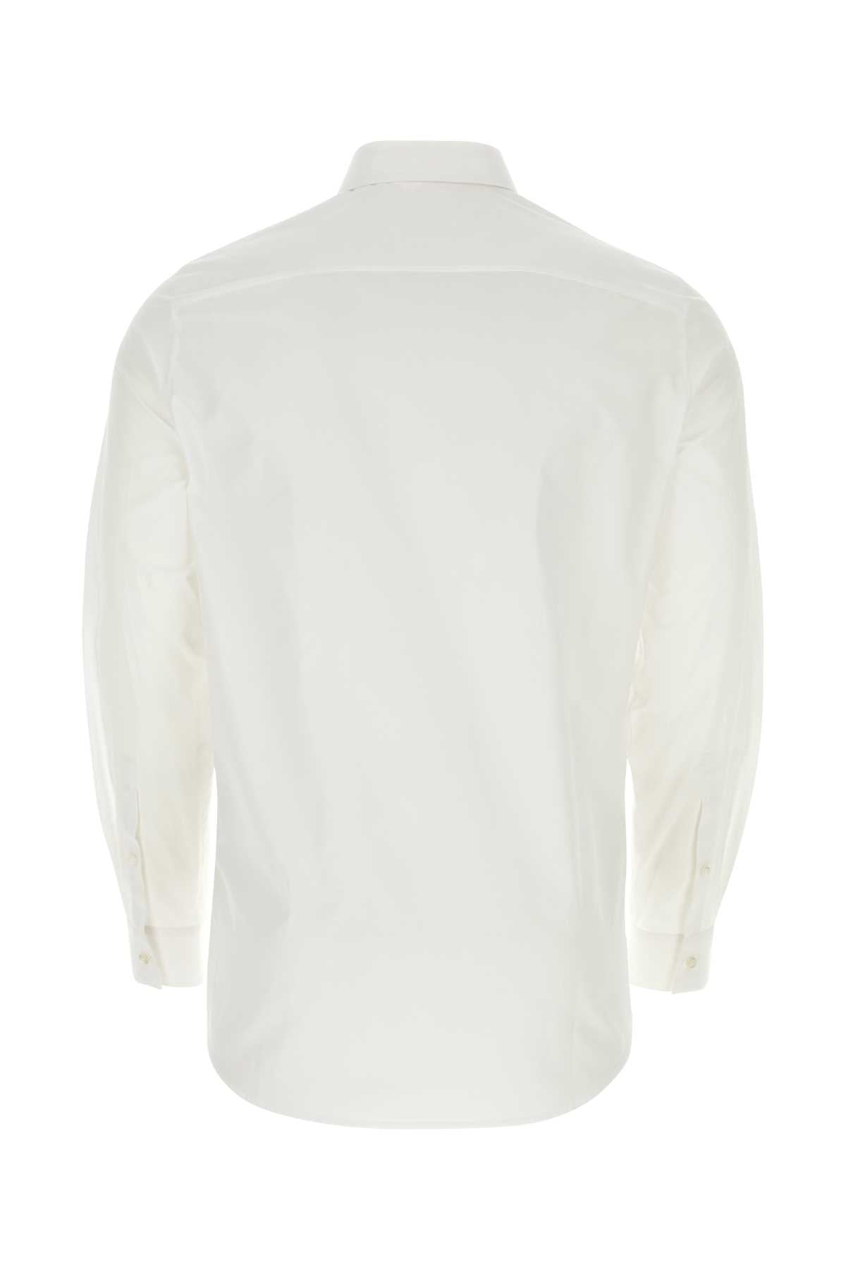 White Poplin Shirt 100 Tessuto Primario: Cotone Camicie