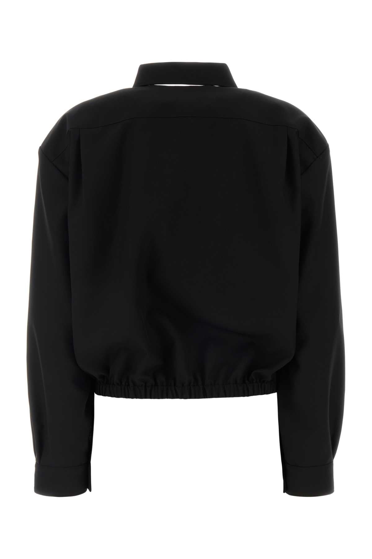 Black Exterior: Virgin Wool Giubbini