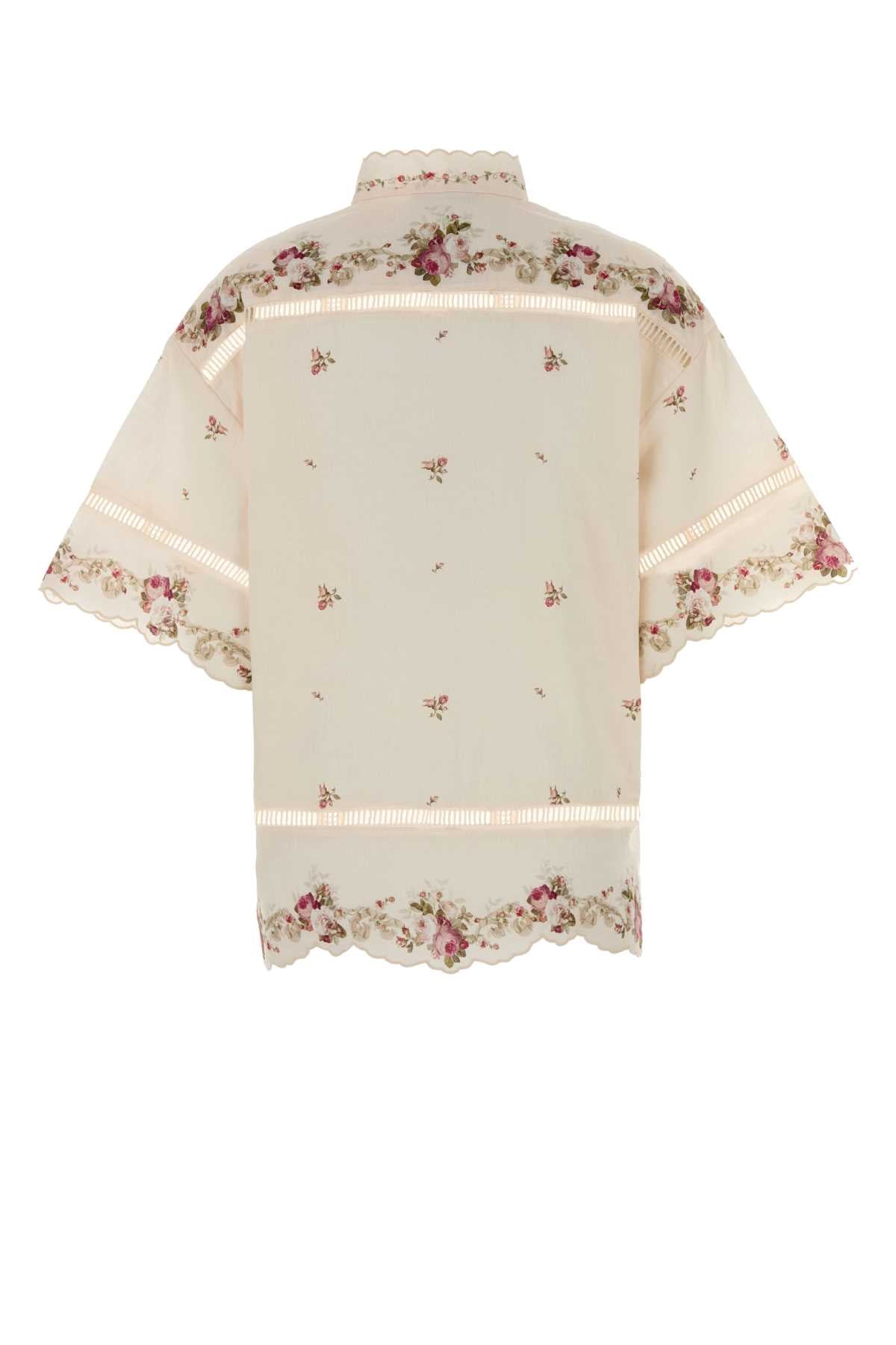 Cream/pinkrose Linen Camicie