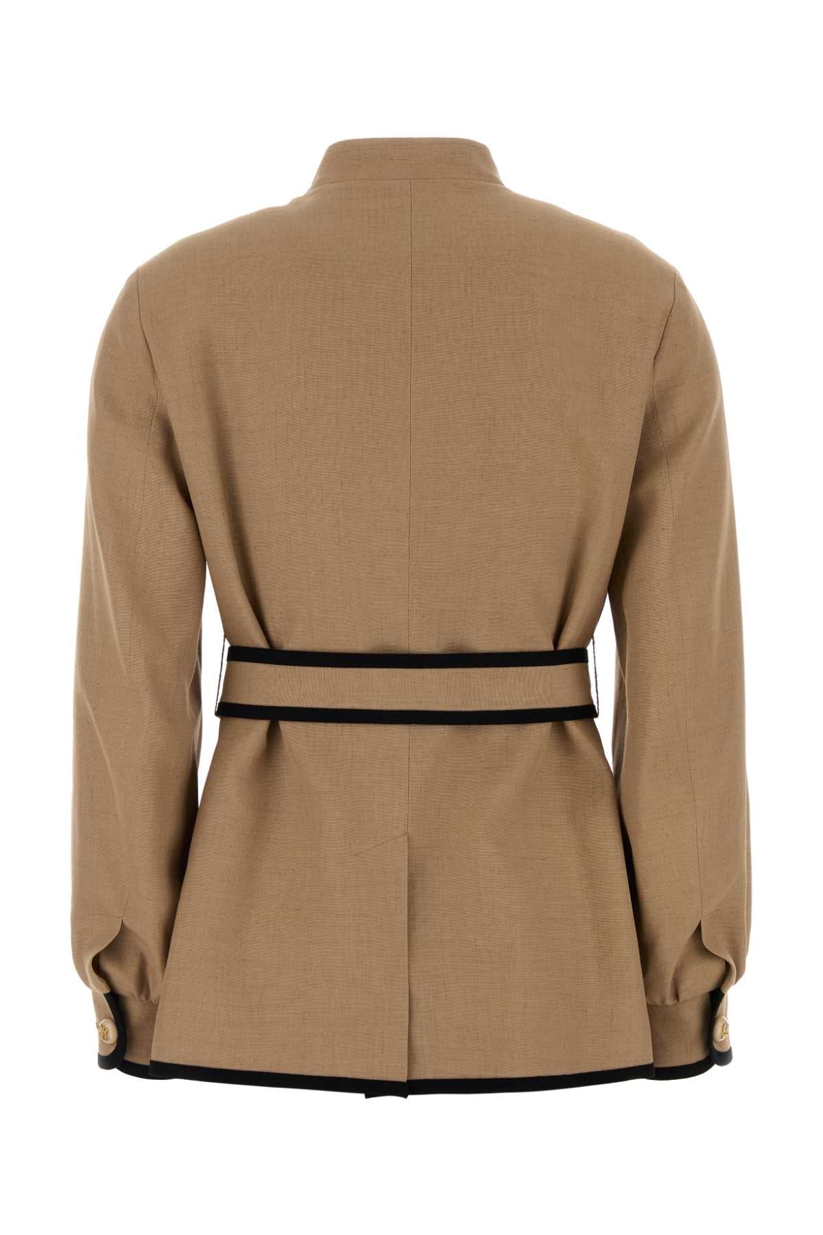 Beige Giacche E Gilet
