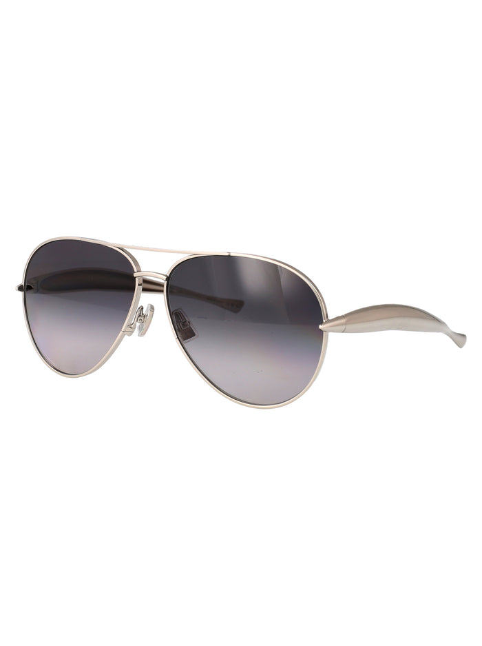 Bv1305s Silver-silver-grey Metal Sunglasses