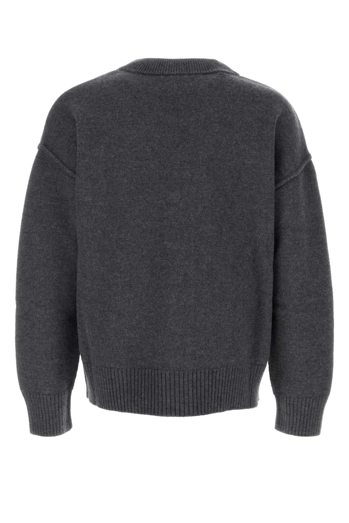Heathergreyred Exterior: Virgin Wool Maglieria