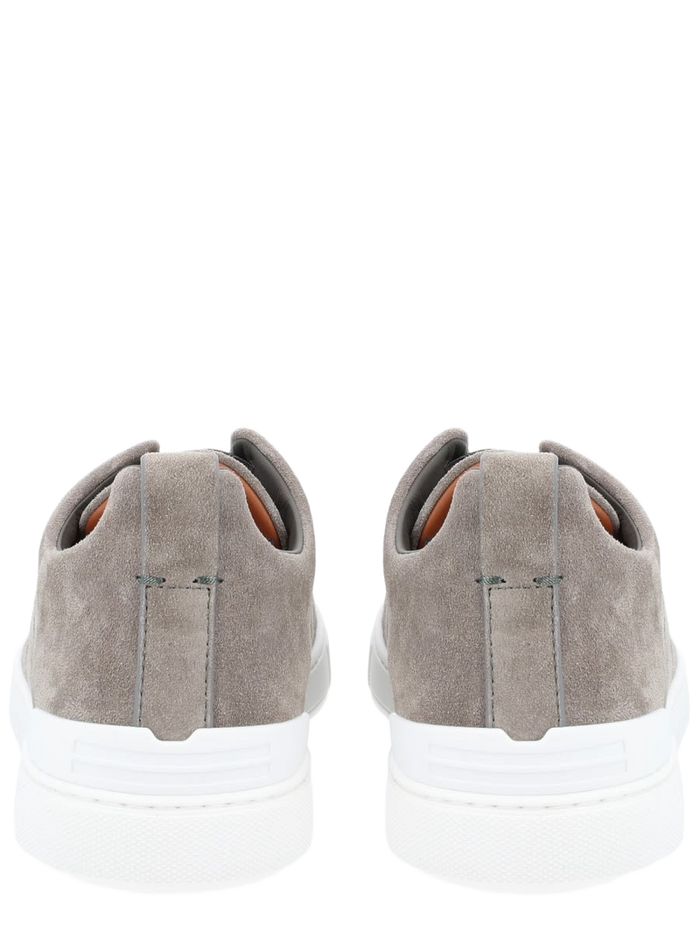 Sneaker 232 Grey Calf Leather