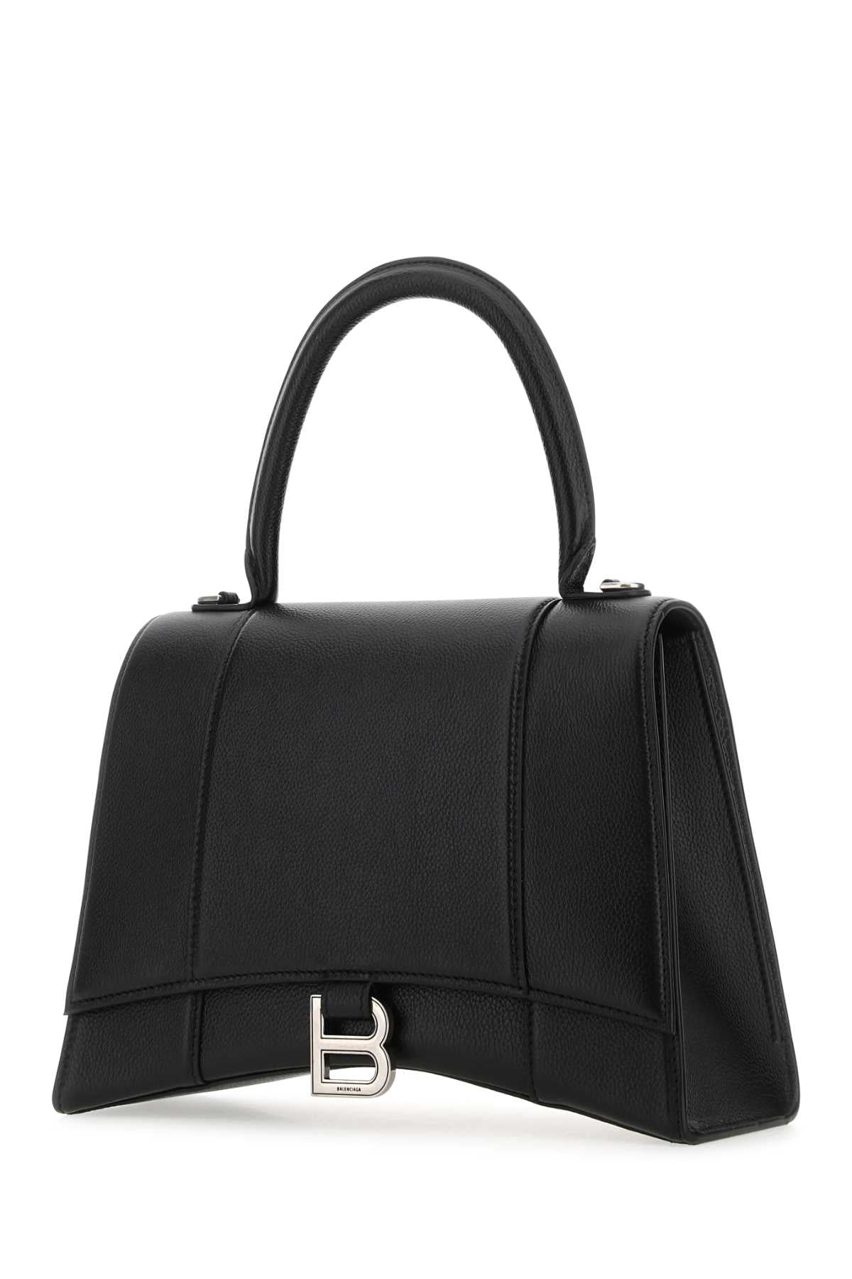 Black Leather Hourglass Handbag 1000 Borse A Mano