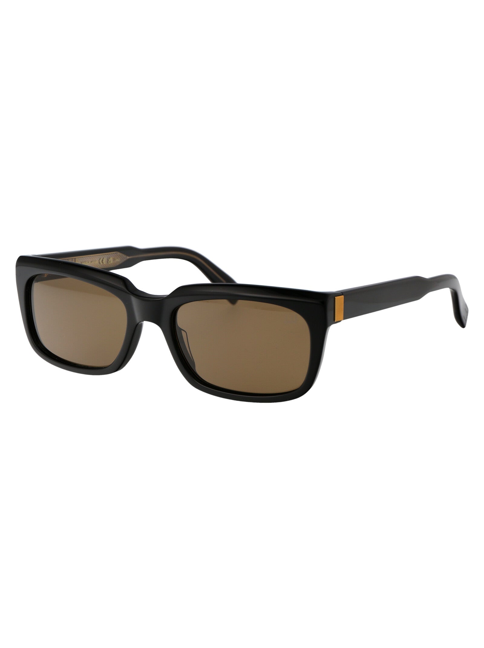Du0056s 001 Black Brown Acetate Sunglasses
