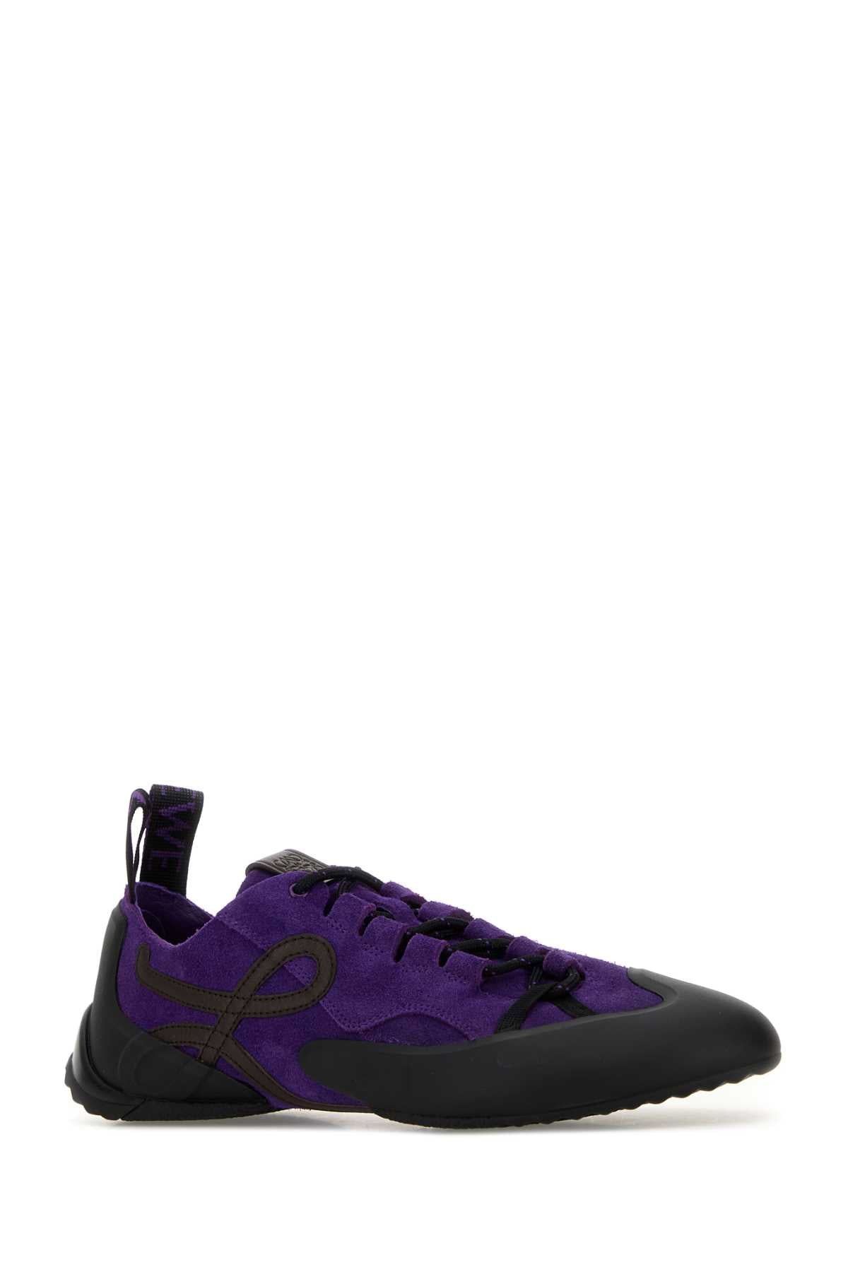 Purple/brown Sneaker