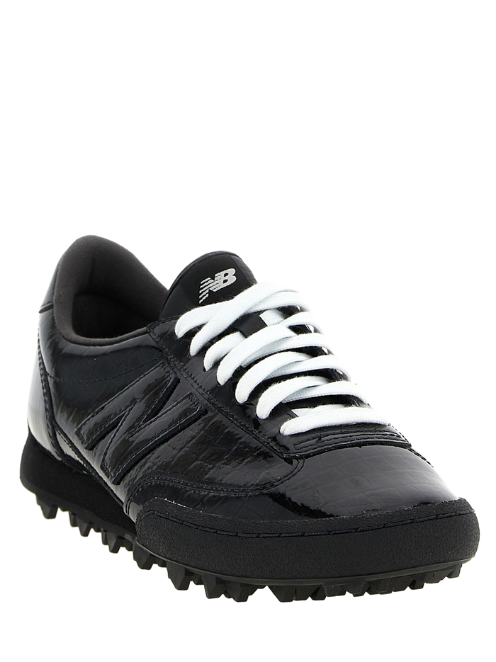 Gator Run sneakers Black Calfskin Leather (bos Taurus)