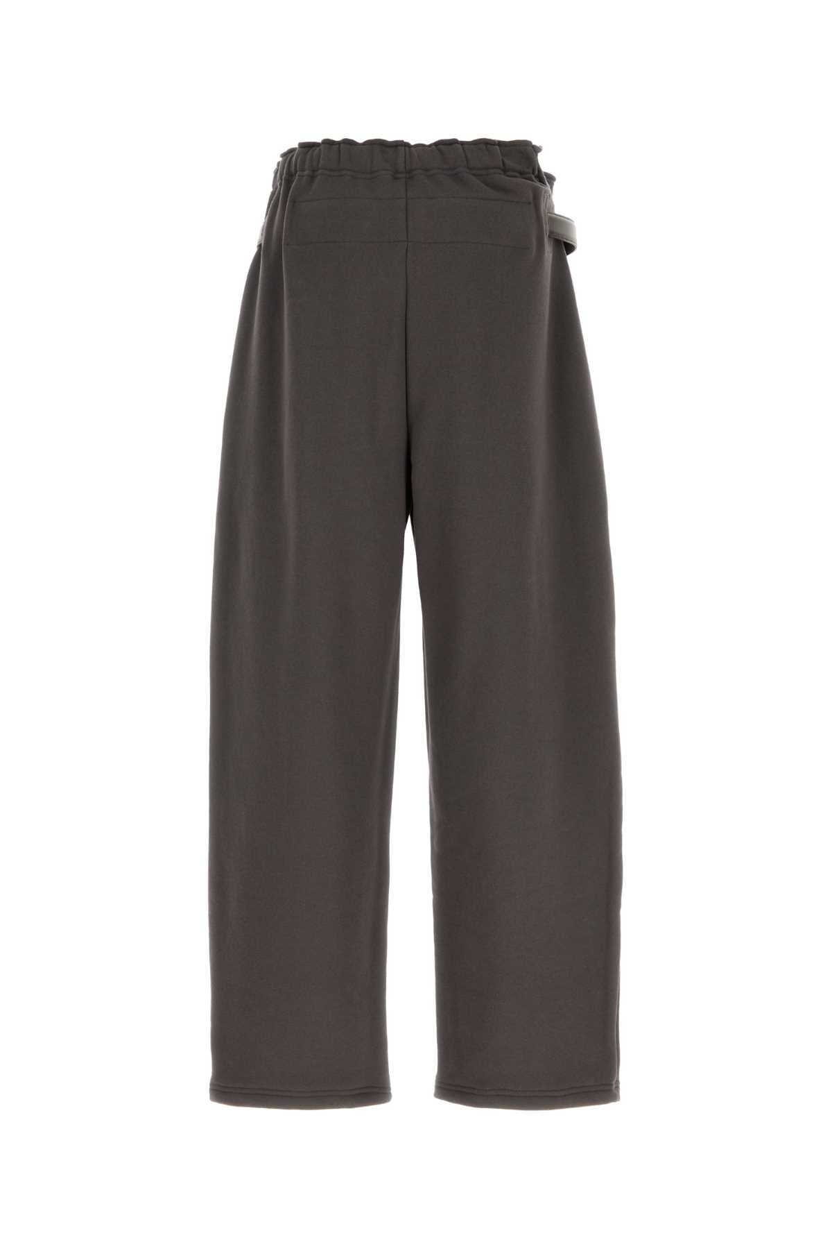 Chocolate Cotton Provincia Joggers 37_brown Exterior: Pantaloni