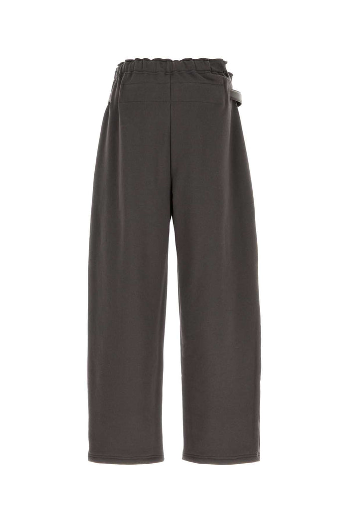 Chocolate Cotton Provincia Joggers 37_brown Exterior: Pantaloni
