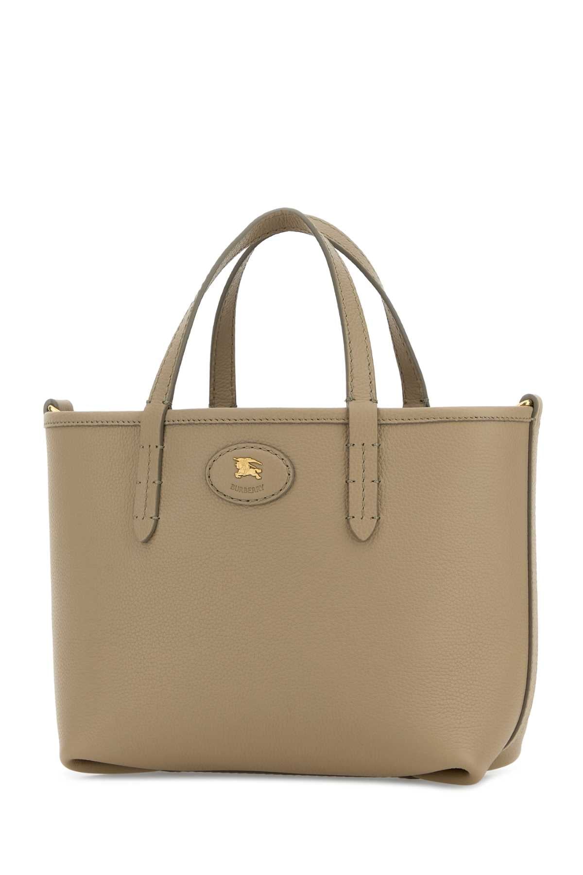Dove Grey Leather Mini Bloomsbury Reversible Handbag Mallowpink Borse A Mano