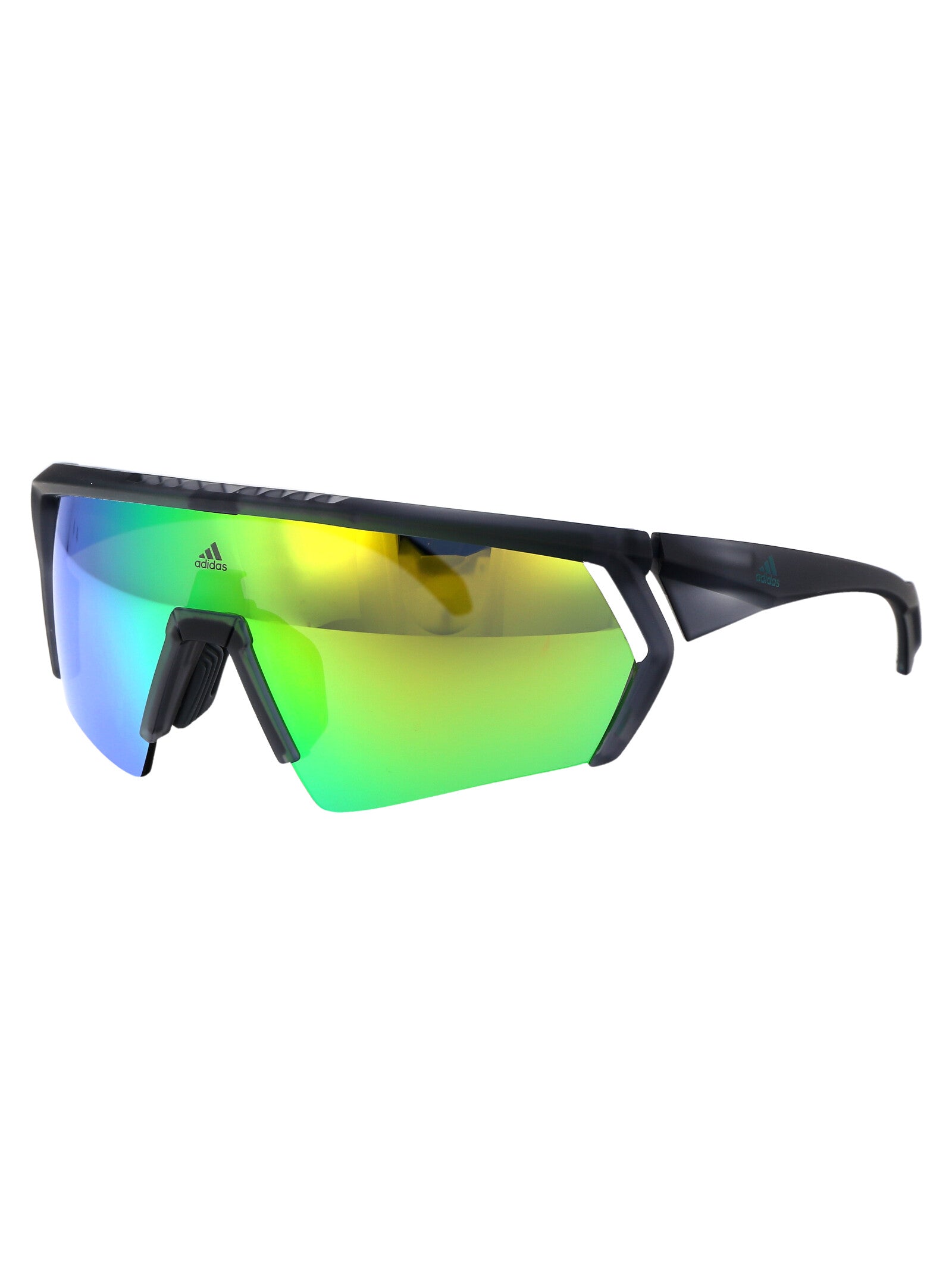 Sp0063 20q Grigio/altro / Verde Specchiato Injected Sunglasses