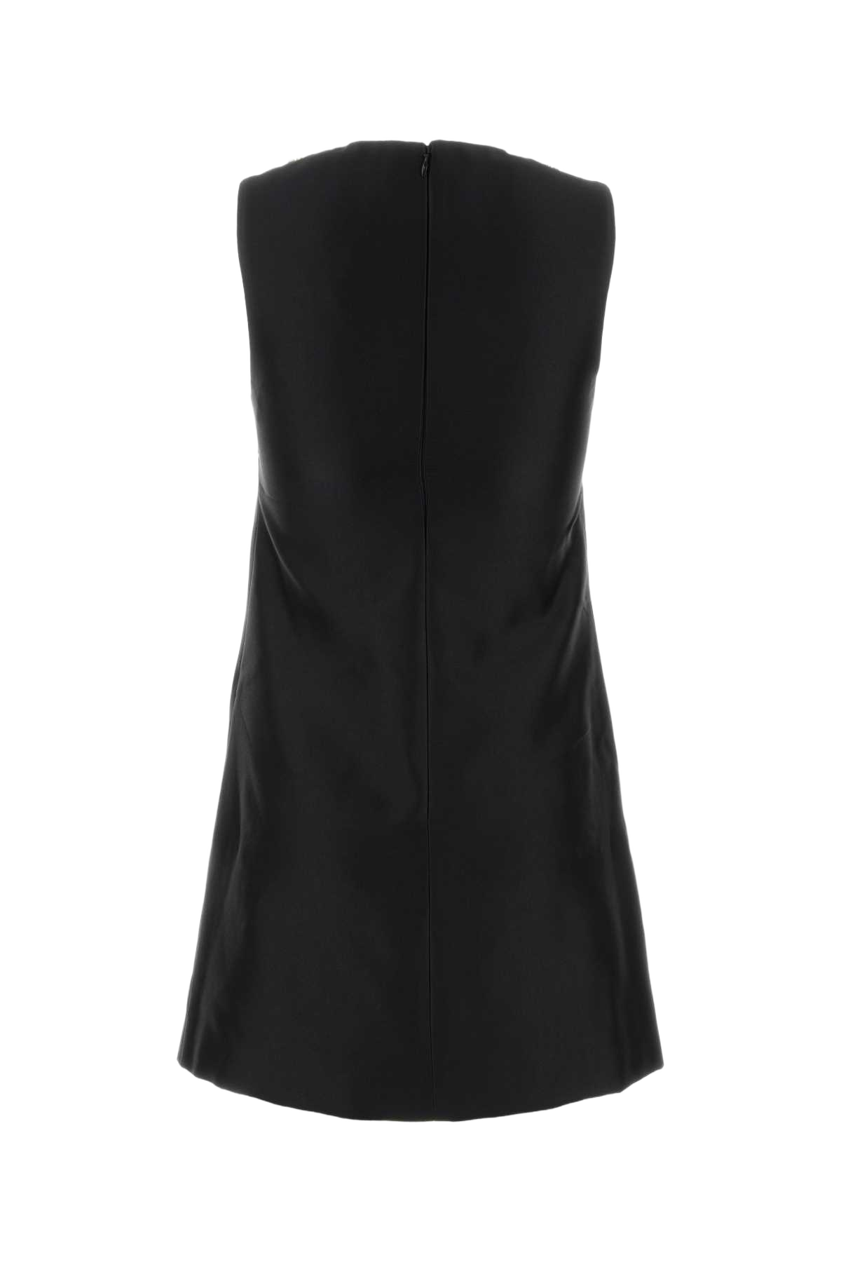 Black Taffeta Mini Dress Abiti