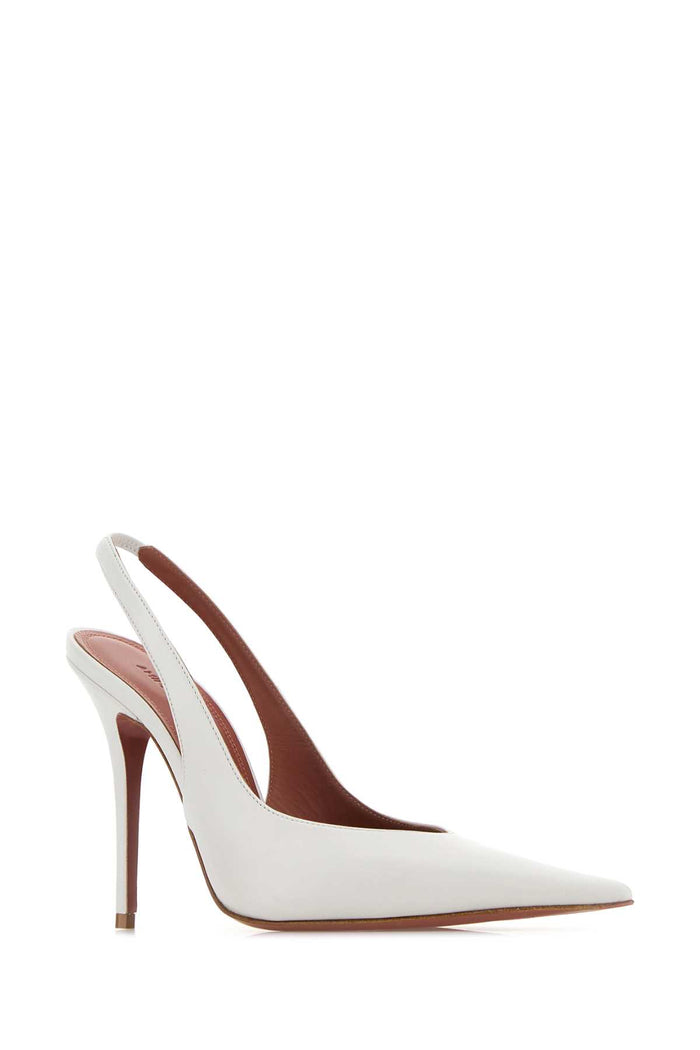 Anoksling105 White Scarpe Con Tacco