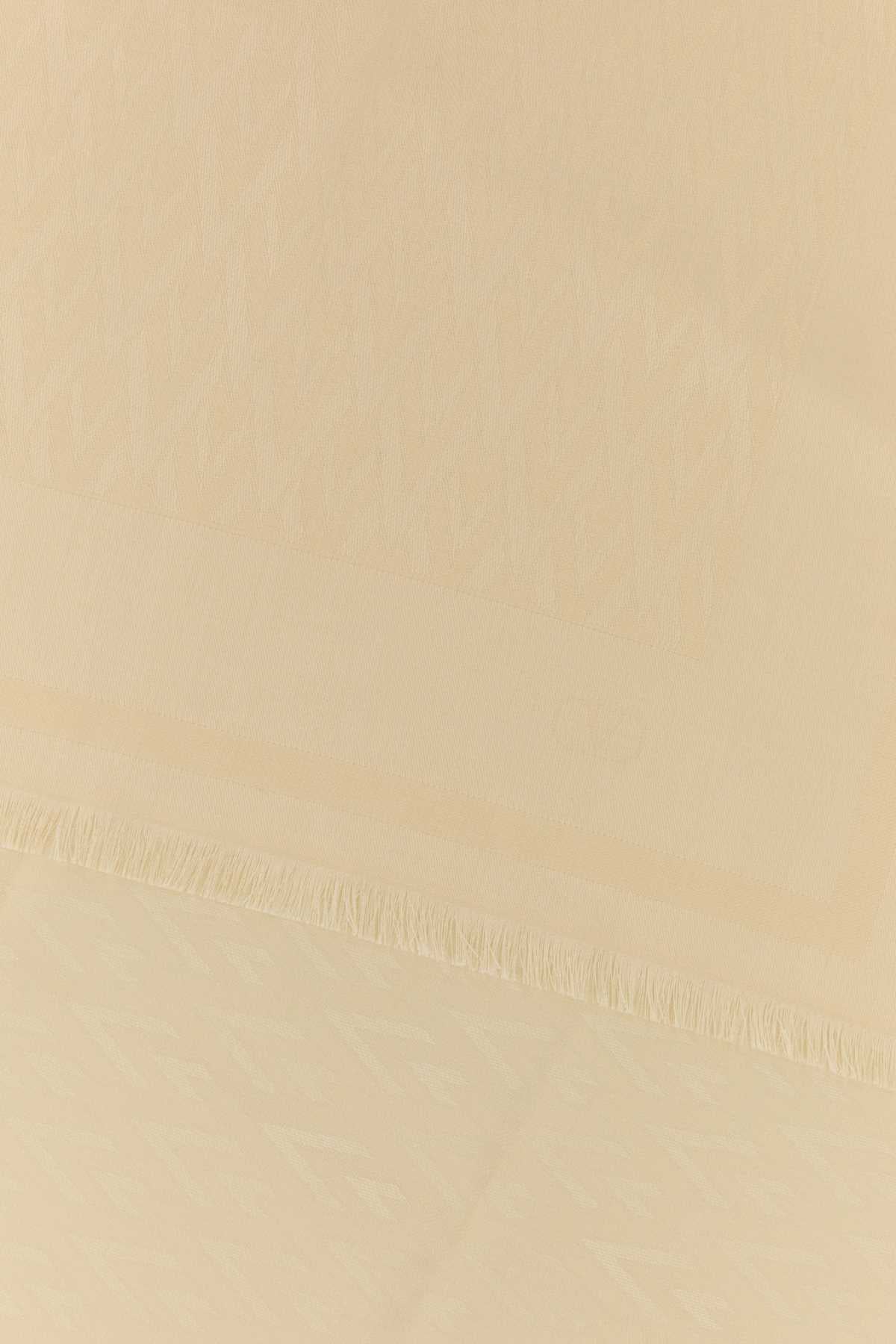 Burro Exterior: Silk Wool Sciarpe E Foulard