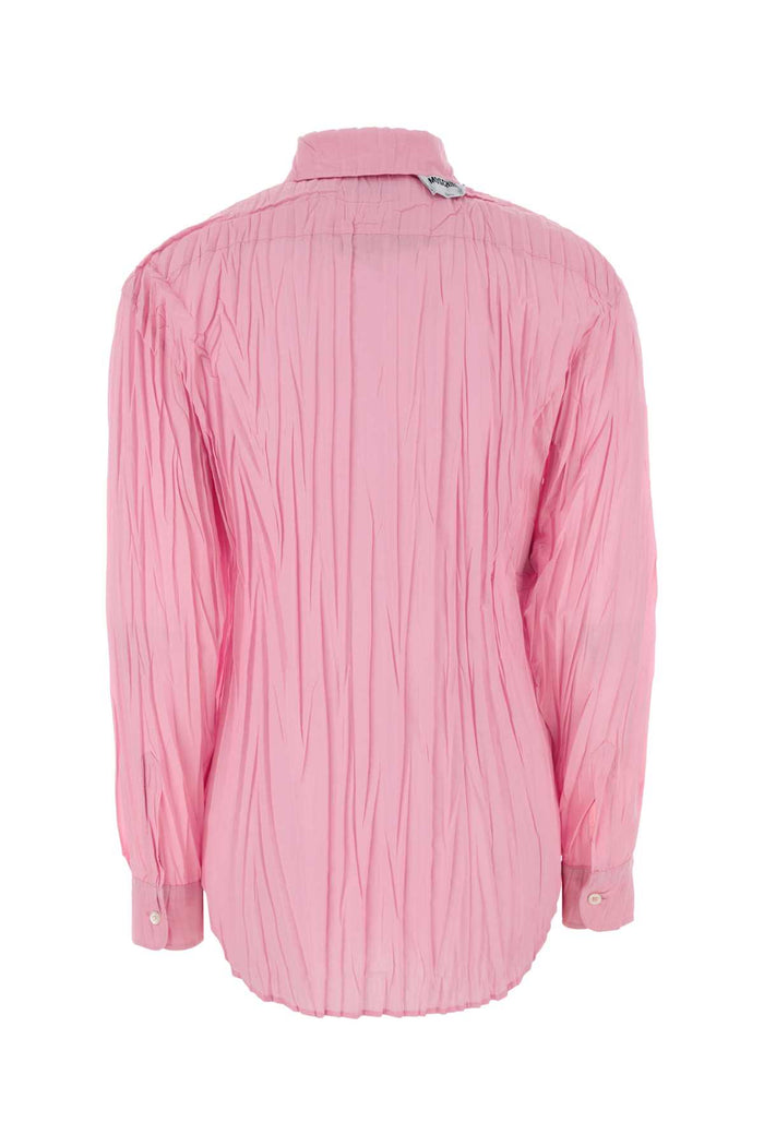 Pink Jersey Shirt Rosa Exterior: Polyester Cotton Camicie
