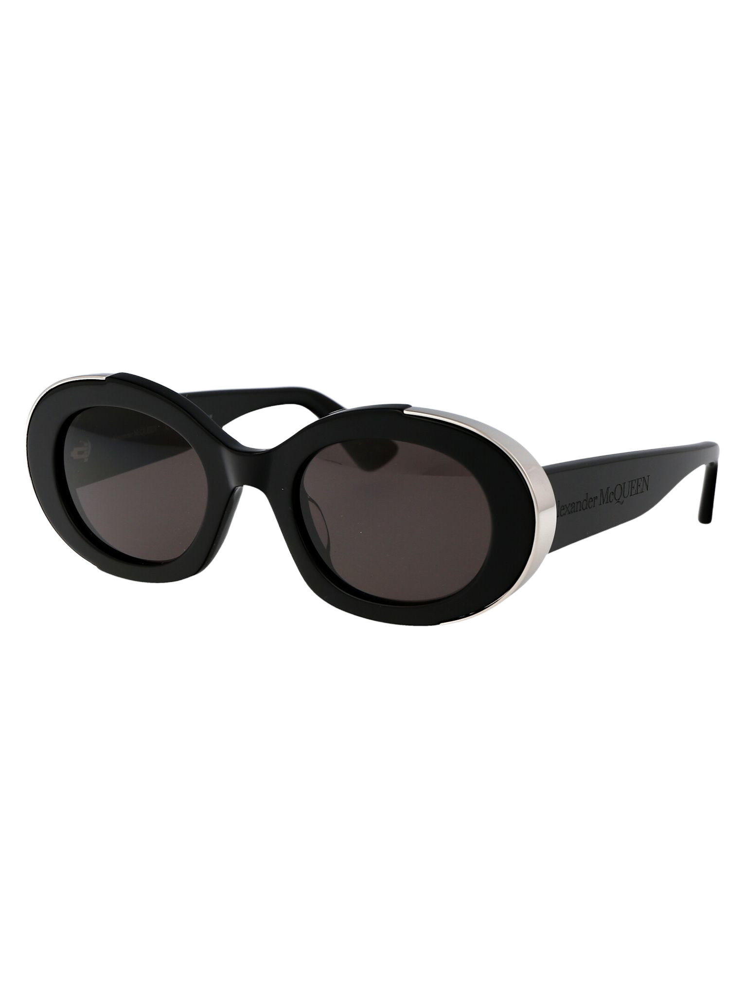 Am0445s 001 Black Grey Acetate Sunglasses