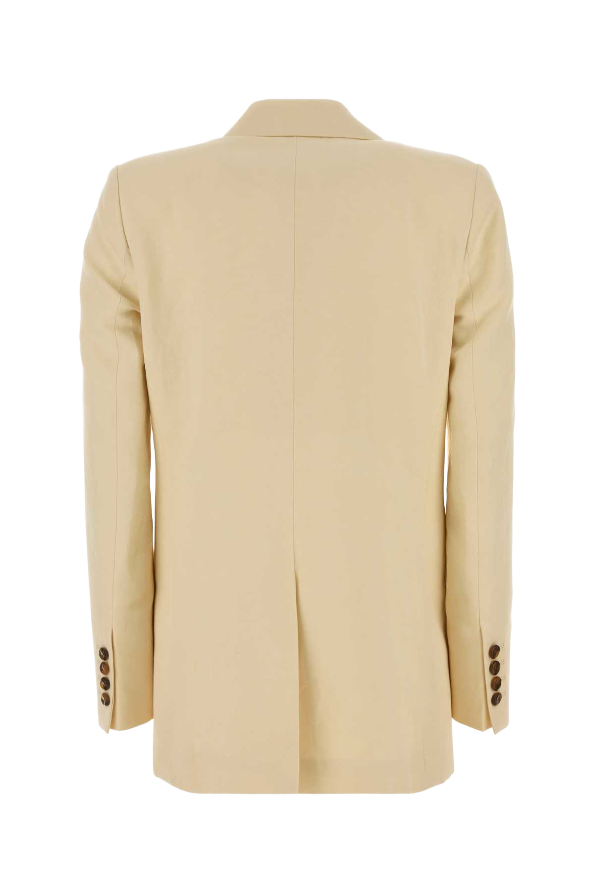 Ivory Linen Blend Savannah Everyday Blazer Butter Giacche E Gilet