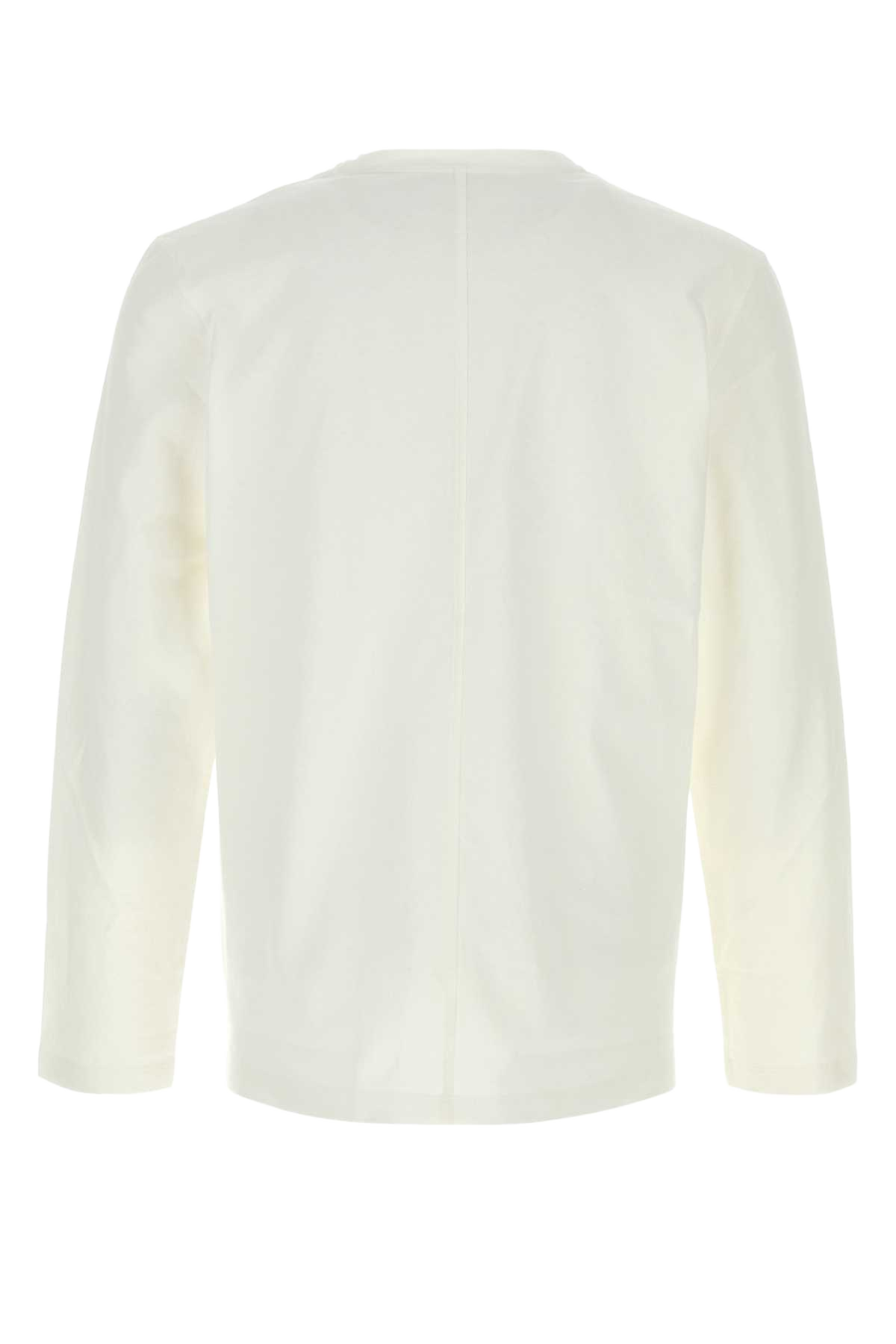 White Cotton Leon T-Shirt Exterior