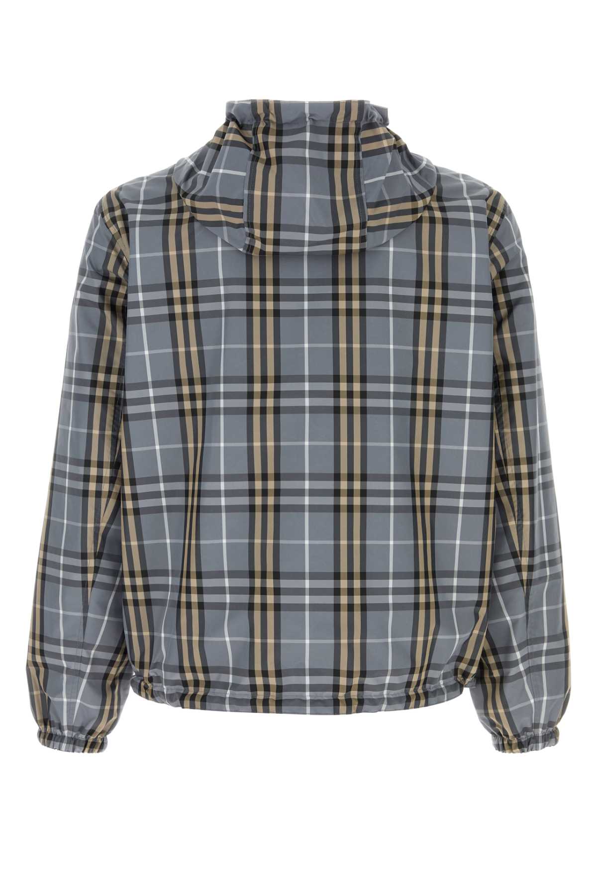 Waveblueipcheck Polyester Giubbini