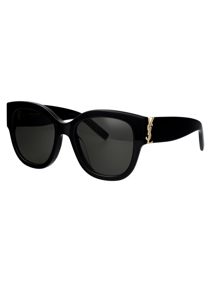 001 Black Grey Acetate Sunglasses