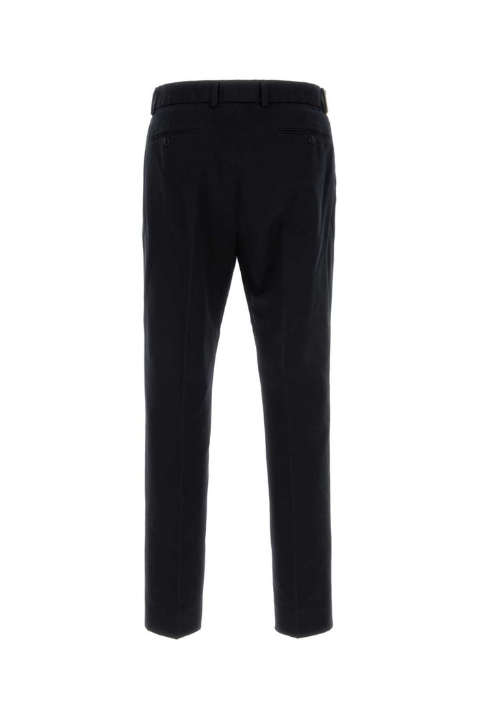 Black Drill Chino Pant Urbanblue Exterior: Cotton Pantaloni
