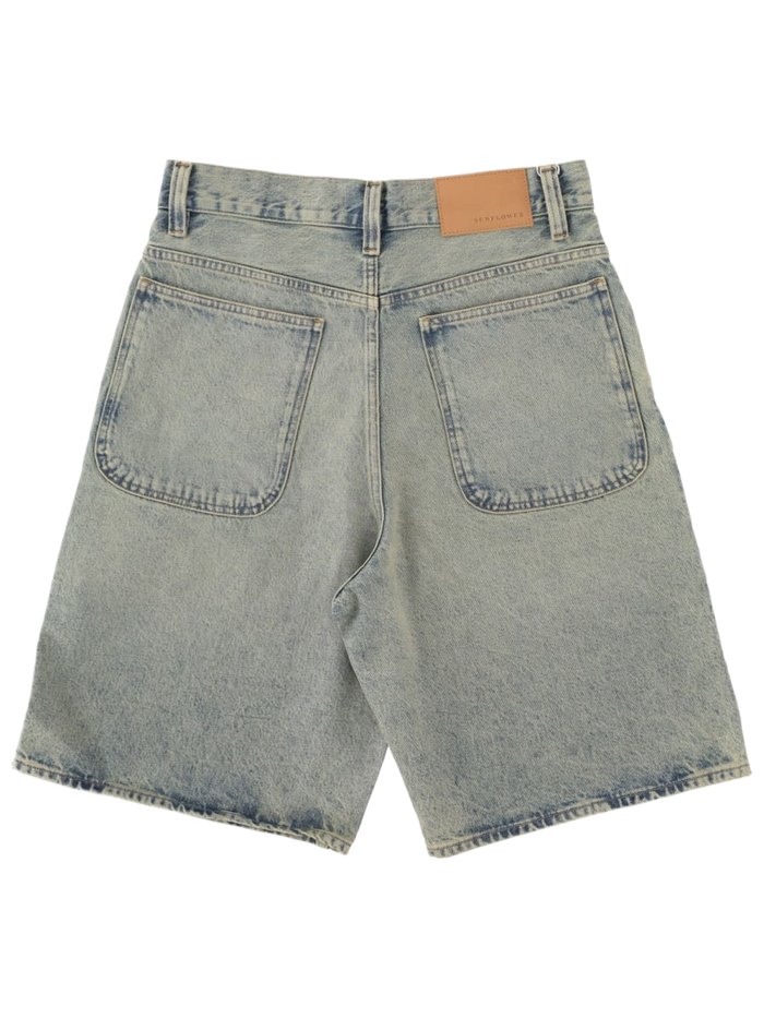 Shorts In Denim Cotton