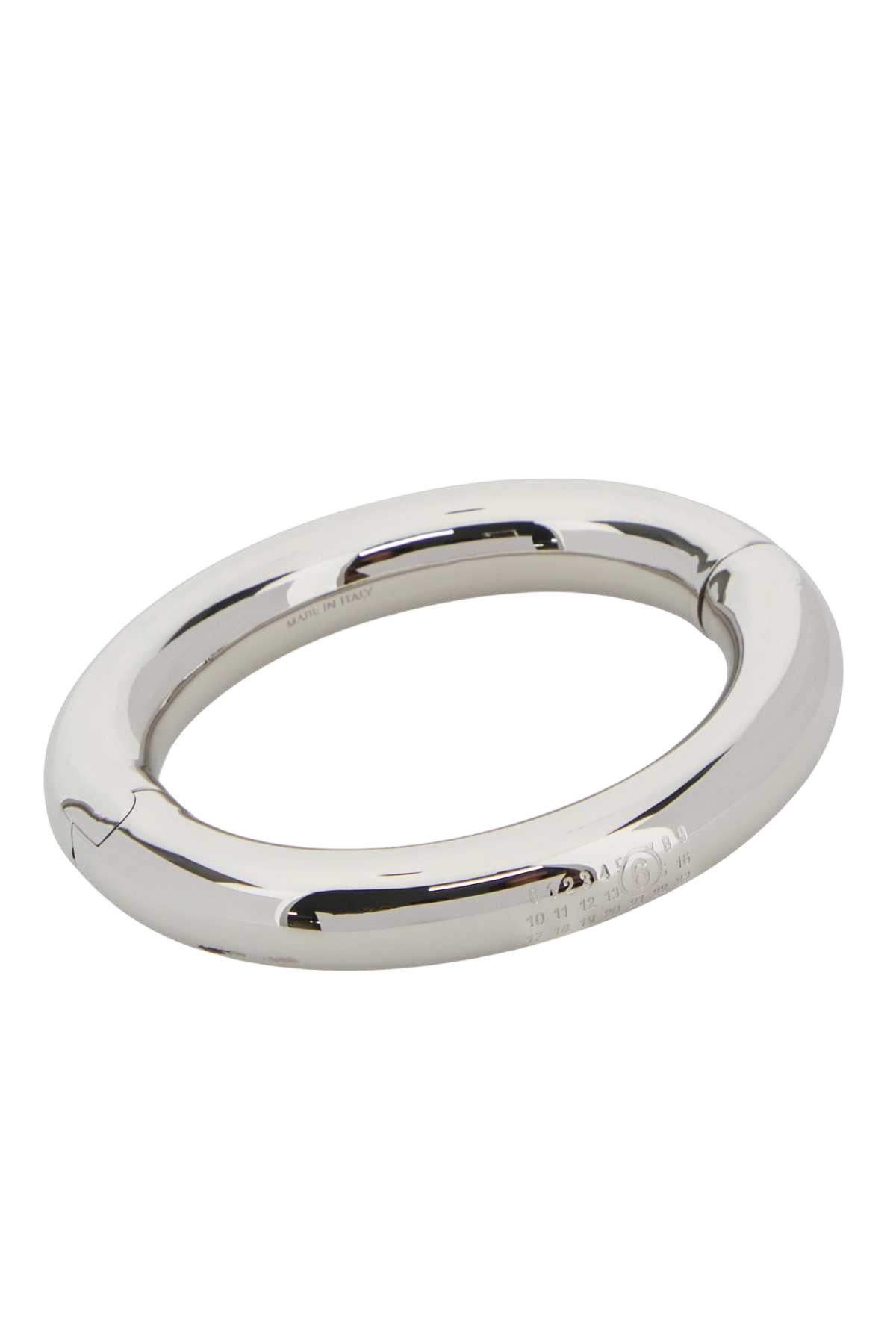 Silver Metal Bracelet Polished Palladio Bracciali