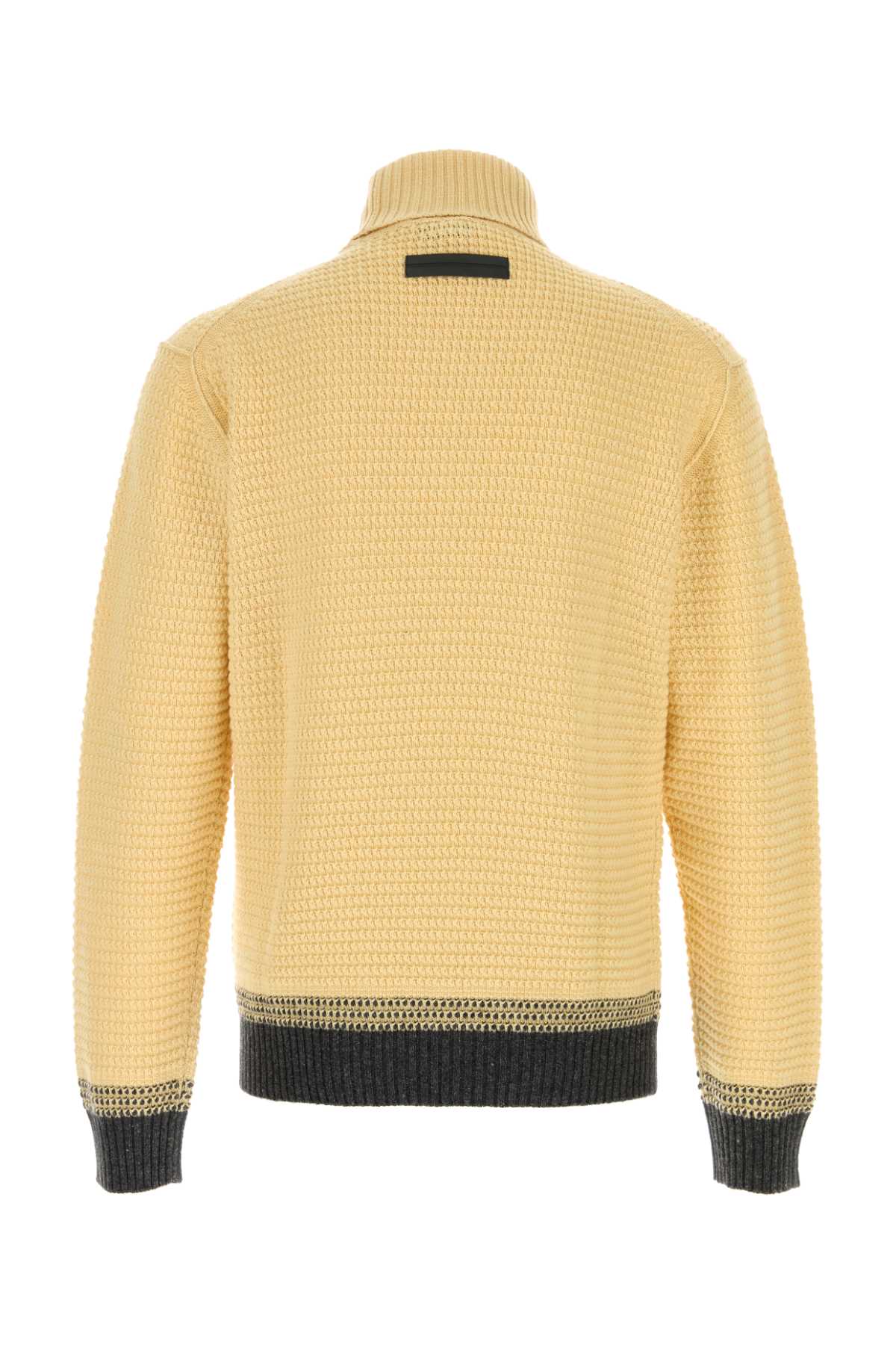 Yellow Cashmere Sweater 801 Exterior: Maglieria