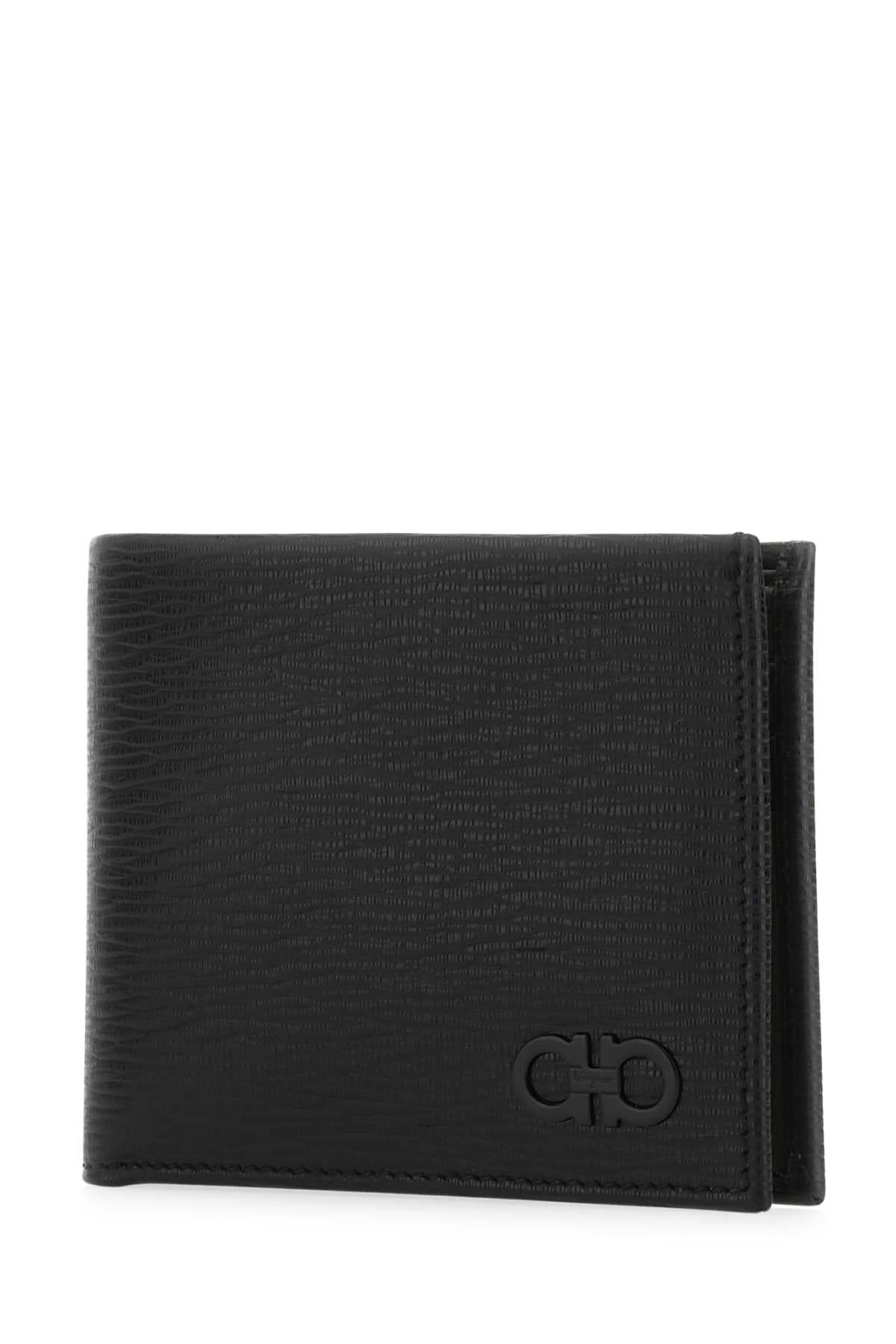 Nero Exterior: Leather Portafogli