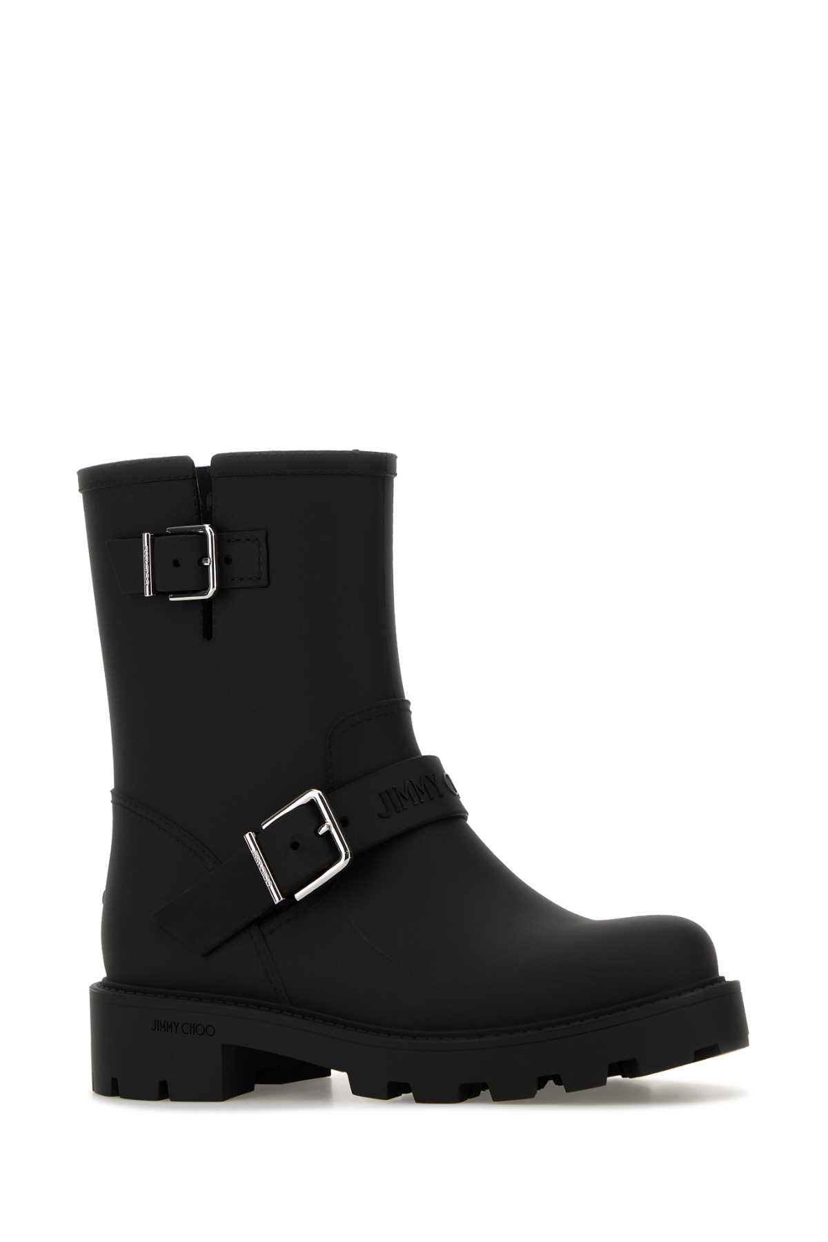 Black Tpu Metal Stivali