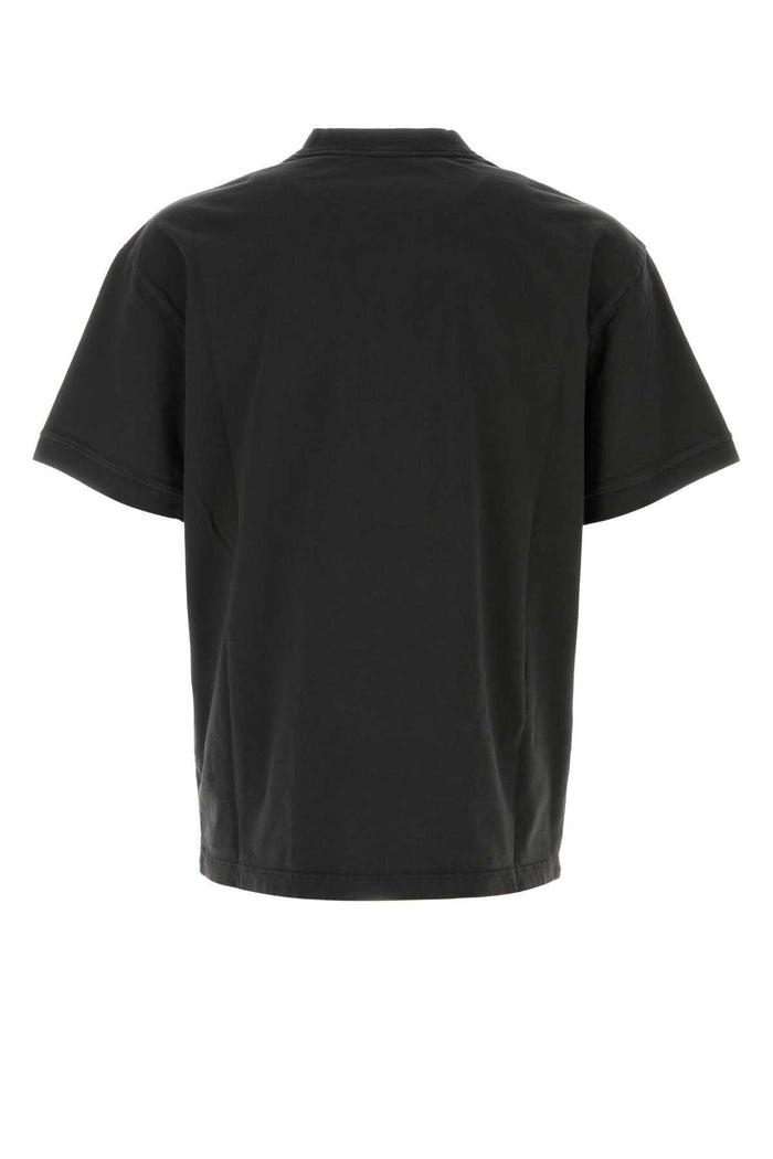 Slate Cotton T-Shirt Asfalto Exterior