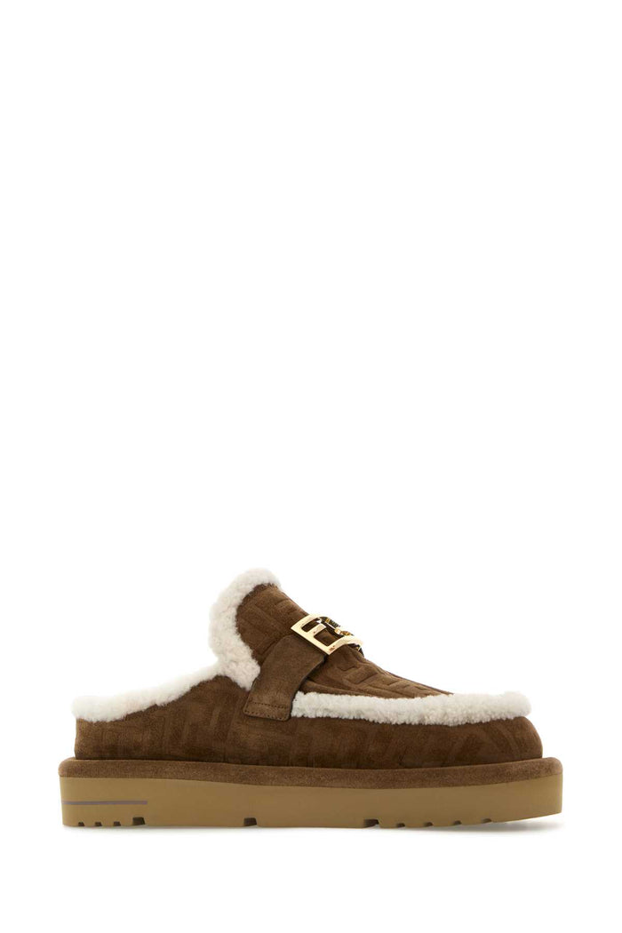 Tabacco+latte Slippers