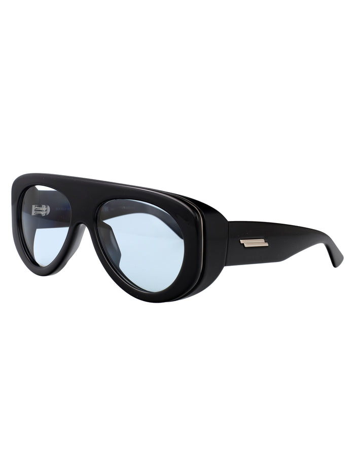 Bv1362s Black-black-light Blue Injected Sunglasses