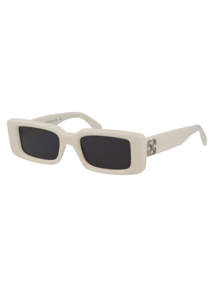 Arthur 0107 White Acetate Sunglasses